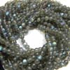 This listing is for the 2 strands of Labradorite Smooth Round in size of 4 mm approx,,Length: 14 inch